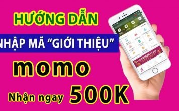 cách nhận 500k từ momo