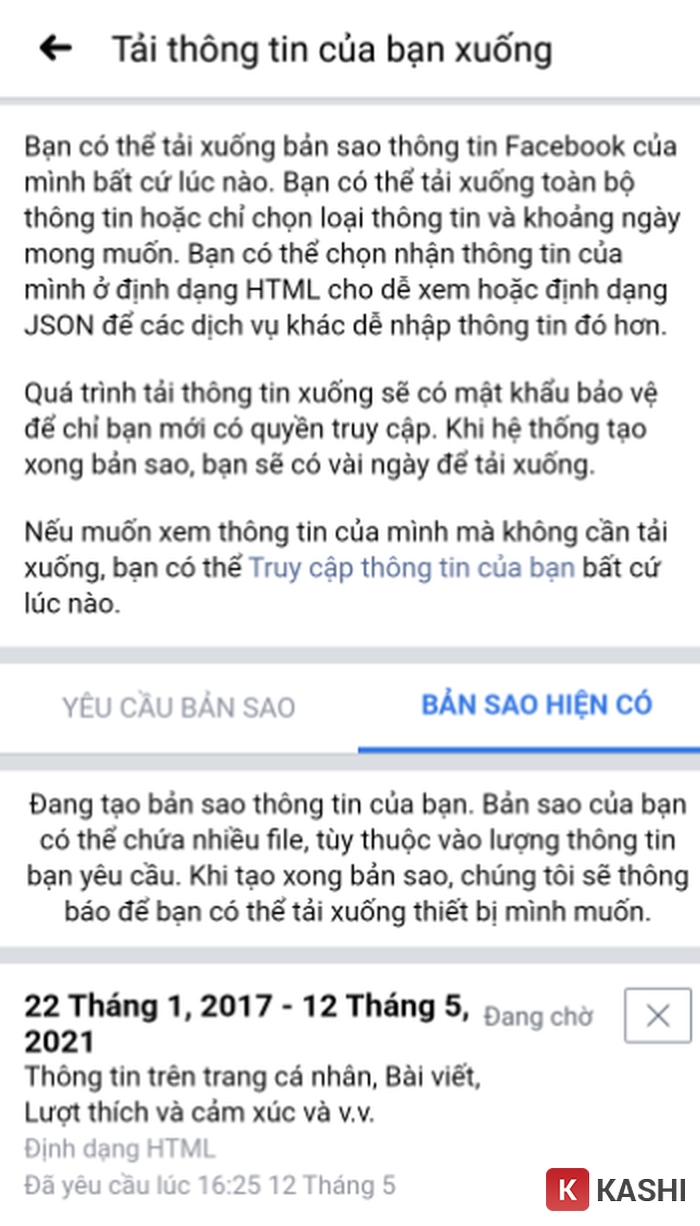 Sau đó màn hình sẽ hiện như thế này