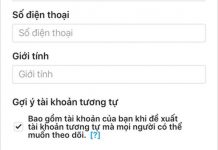 Chọn tạm thời vô hiệu hóa tài khoản