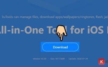 Vào trang chủ 3utool => Chọn Download