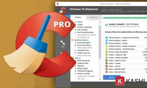 Phần mềm Ccleaner Pro