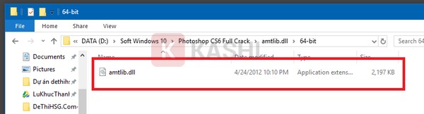 Tệp Active Photoshop CS6 64 bit
