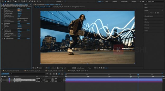 Tải Adobe After Effects – Hướng dẫn cài đặt chi tiết Giao diện phiên bản Adobe After Effects 2026 mới nhất