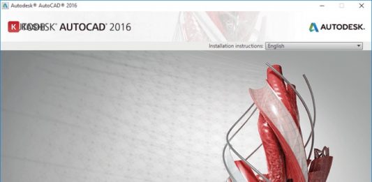 Phần mềm Autodesk Autocad 2016