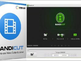 Bandicut phần mềm cắt video số 1