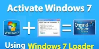 Active Window bằng phần mềm Windows Loader 2.2.2