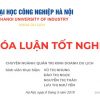 Mẫu slide thuyết trình khóa luận tốt nghiệp