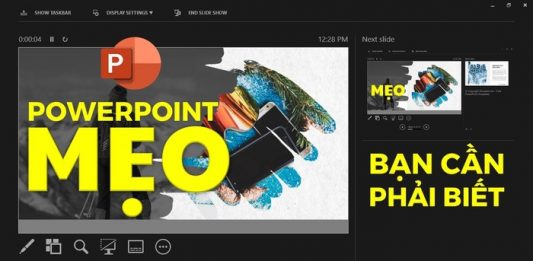 Cách trình chiếu Powerpoint chuyên nghiệp