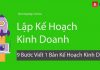 Mẫu lập kế hoạch kinh doanh trên Excel - Cho khởi đầu thuận lợi