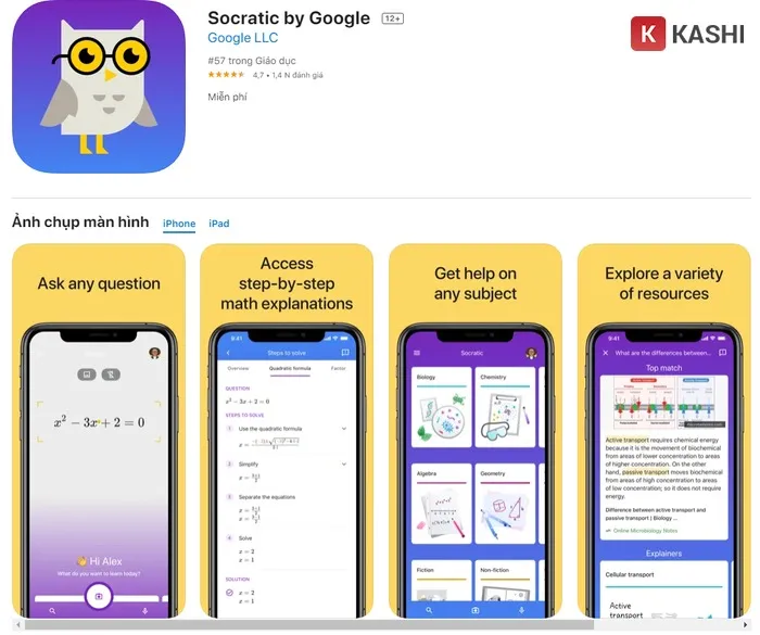 Socratic by Google