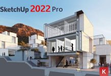SketchUp 2022: Phần mềm thiết kế kiến trúc 3D, đồ họa phim và game