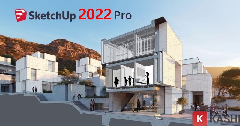 SketchUp 2023: Phần mềm thiết kế kiến trúc 3D, đồ họa phim và game