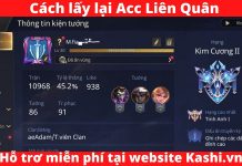 Cách lấy lại acc Liên Quân bị hack, bị khóa, quên tài khoản mới 2024