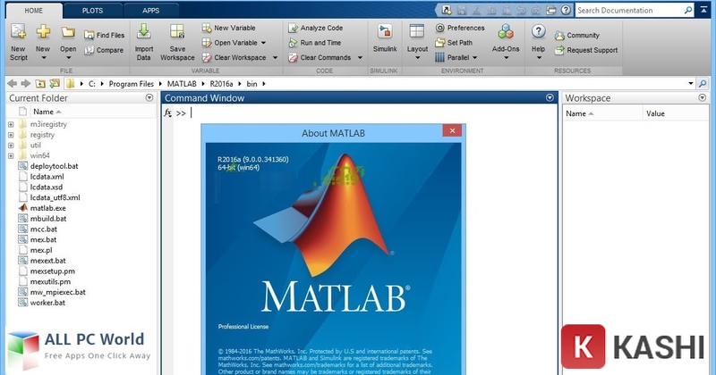 Giao diện phần mềm MATLAB