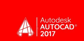 Phần mềm Autocad 2017.