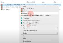 Tải AutoCAD 2017 – Hướng dẫn cài đặt chi tiết Giải nén file.