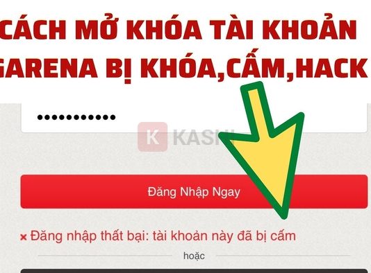 Cách lấy lại tài khoản Garena