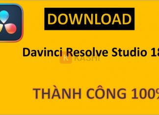 DaVinci Resolve 18 – Tải Bản Miễn Phí Chính Hãng Từ Blackmagic Design DaVinci Resolve Studio 18