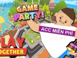 Tặng acc Play Together
