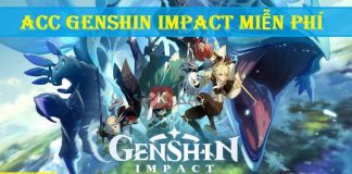 Acc Genshin Impact miễn phí