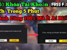 Cách mở khóa tài khoản Free Fire bị khóa vĩnh viễn