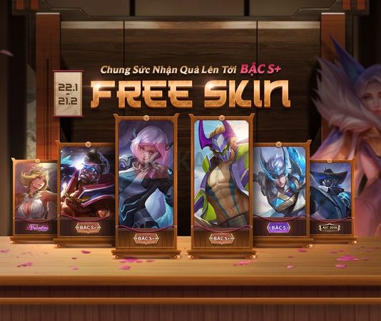 Nhận skin liên quân miễn phí