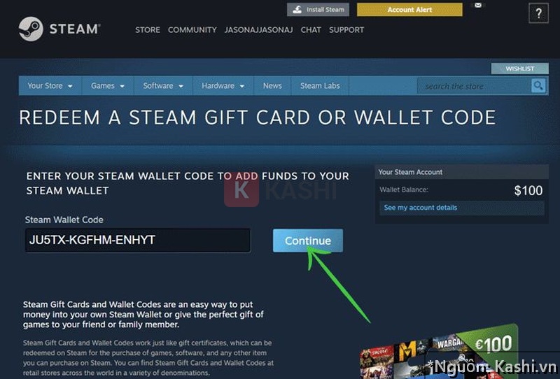 Cách đổi mã ví Steam miễn phí