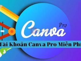 Tài khoản Canva Pro miễn phí