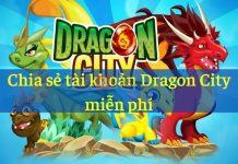 Tặng acc Dragon city