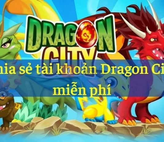 Tặng acc Dragon city