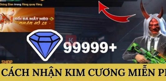 Tặng kim cương Free Fire miễn phí
