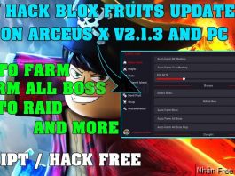 (ROBLOX) Blox Fruits Hack Update 17.2 Trên Điện Thoại Và PC : Auto Farm, Auto Raid Và Auto Sword