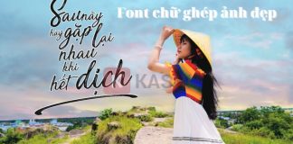 Font chữ ghép ảnh