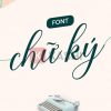 Font chữ ký