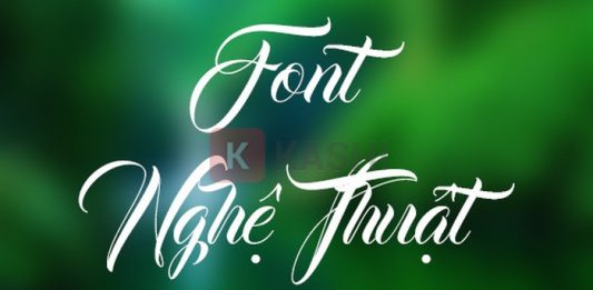 Font chữ nghệ thuật