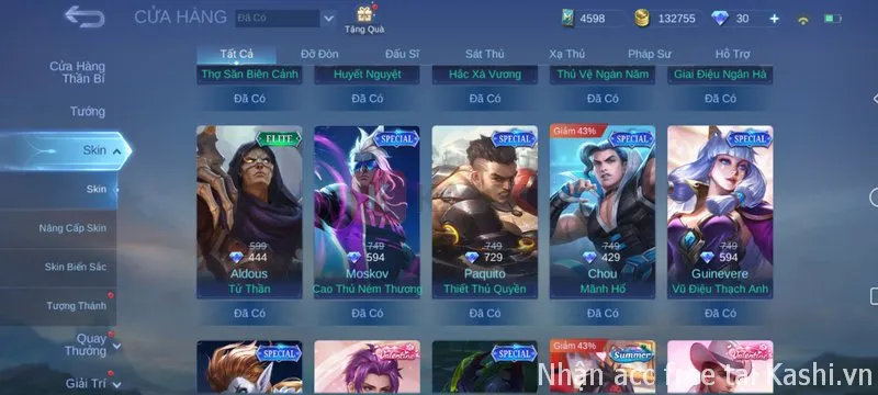 Cho acc mobile legends VIP - Ảnh 5