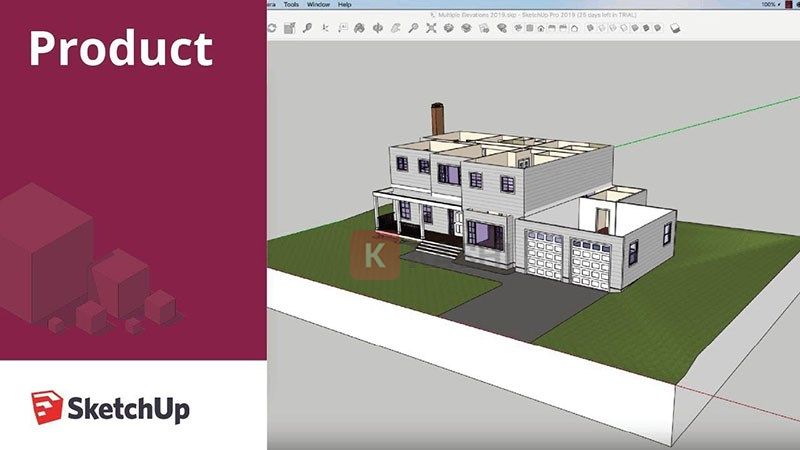 Sketchup - Phần mềm thiết kế nhà 3D chuyên nghiệp