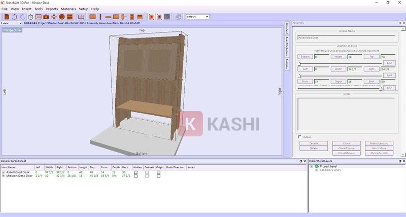 Phần mềm SketchList 3D