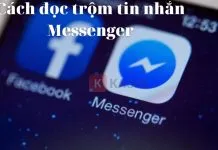 Cách đọc trộm tin nhắn Messenger