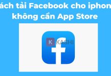 Cách tải Facebook cho iphone không cần App Store