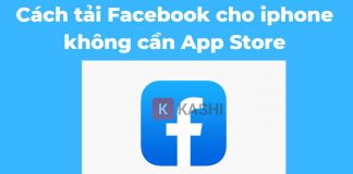 Cách tải Facebook cho iphone không cần App Store