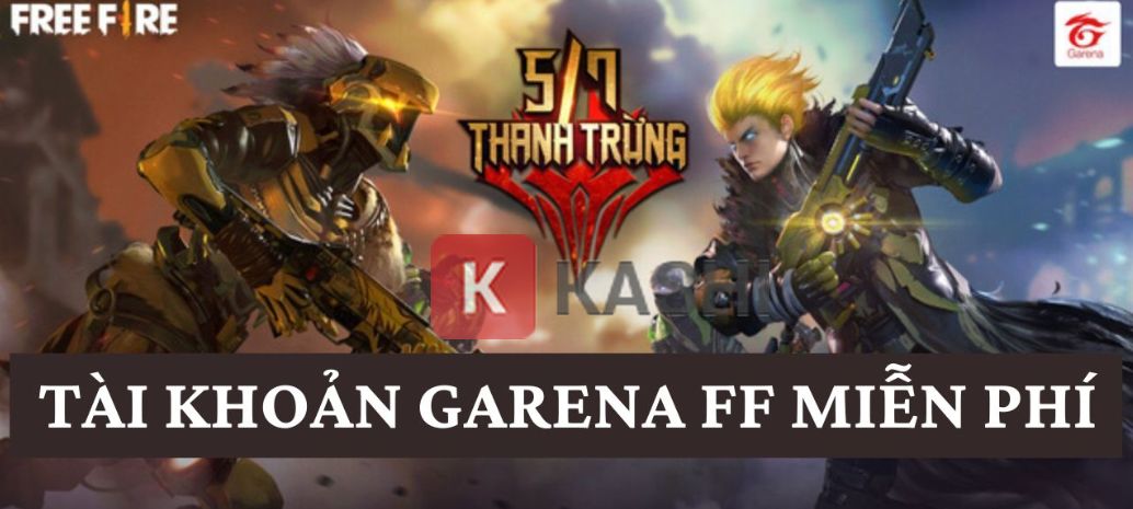 Tài khoản Garena miễn phí