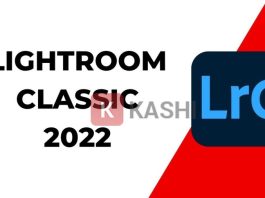 Phần mềm Adobe lightroom classic 2026