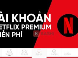 Share tài khoản Netflix miễn phí