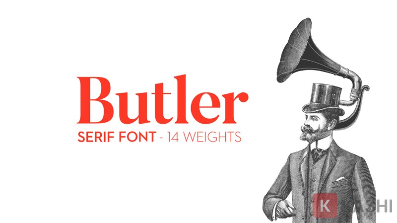 Kiểu chữ Butler 