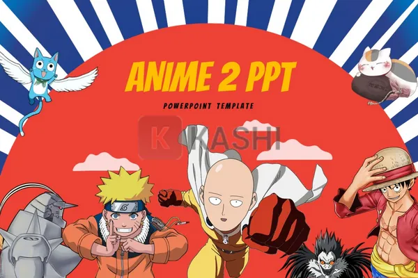 Mẫu Powerpoint Anime chất lượng, cực cute, đáng yêu 