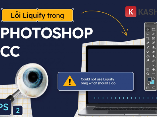 Liquify Photoshop bị lỗi
