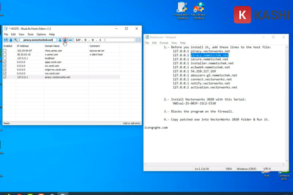 Sửa file Hosts, tìm kiếm “C:windowssystem32driversetc” có thể sử dụng "Host Editor"