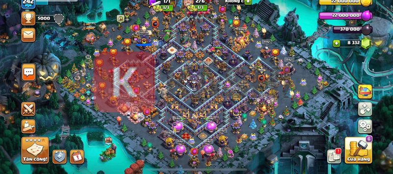 Demo acc Clash of clan update mới nhất 11/2024