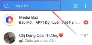  Nhấn vào thanh “Tìm kiếm” trên cùng 